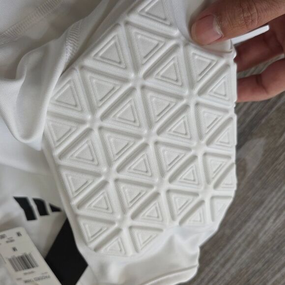Adidas Padded Tank Men's Small S White Black Basketball Football Protective Top - Picture 4 of 6